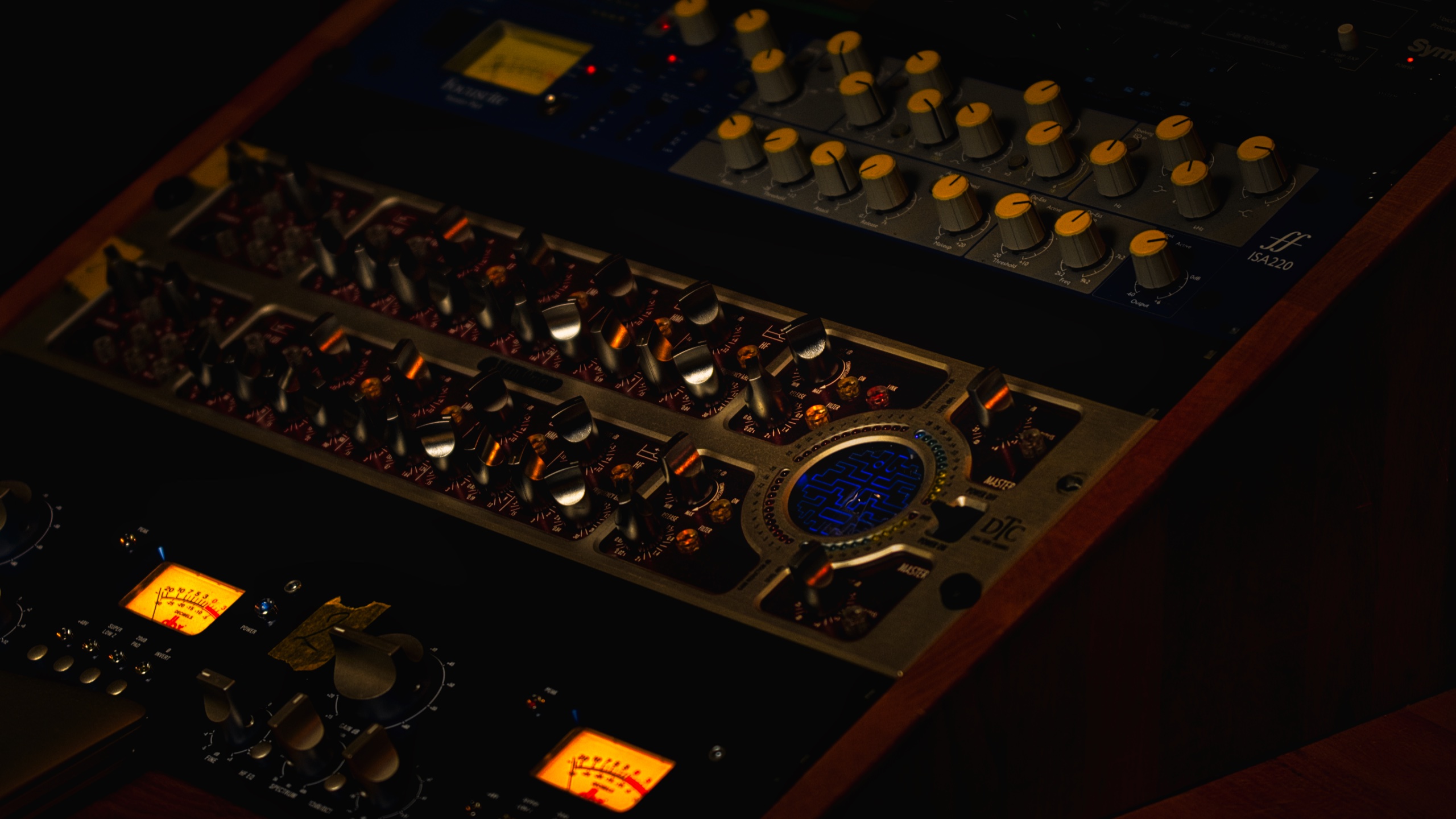 Studio mixing equipment